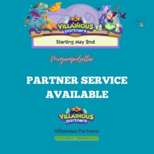 MONOPOLY GO VILLAINOUS PARTNER EVENT!! - RUSH SLOT 48 HOURS