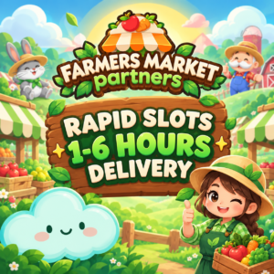 MONOPOLY GO FARMER MARKET PARTNER EVENT!! - RUSH SLOT 1-6 hours