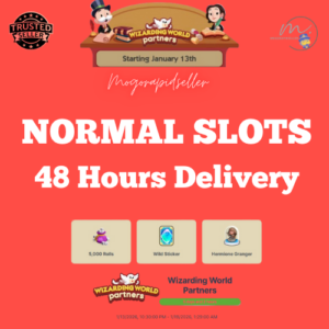 MONOPOLY GO WIZARDING WORLD PARTNER EVENT! - RUSH SLOT 48 Hours