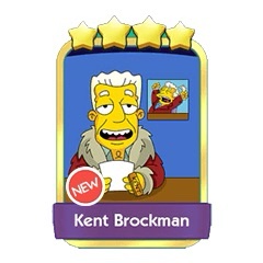 Monopoly Go - Golden Blitz_ 4⭐️ Kent Brockman
4 Stars / Golden / Set20-1