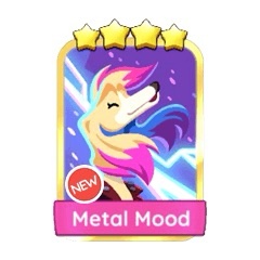 Monopoly Go - Golden Blitz 4⭐️ Metal Mood
4 Stars / Golden / Set15-8