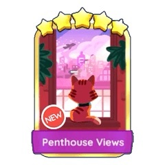 Monopoly Go - Golden Blitz 5⭐️ Penthouse Views
5 Stars / Golden / Set23-7