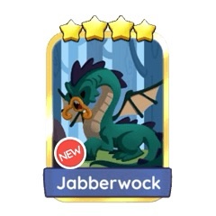 Monopoly Go - Golden Blitz 4⭐️ Jabberwock
4 Stars / Golden / Set14-9