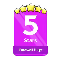 Farewell Hugs 5 Stars / Set17-7
