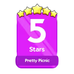 Pretty Picnic 5 Stars / Set18-5